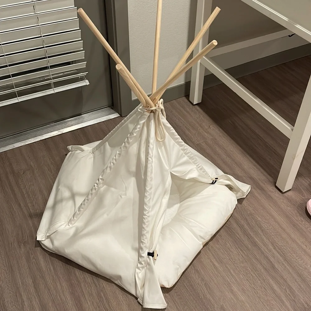 boho teepee dog bed